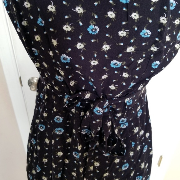 J. Crew Short-Sleeved Midi Wrap Dress EUC M - Picture 4 of 6